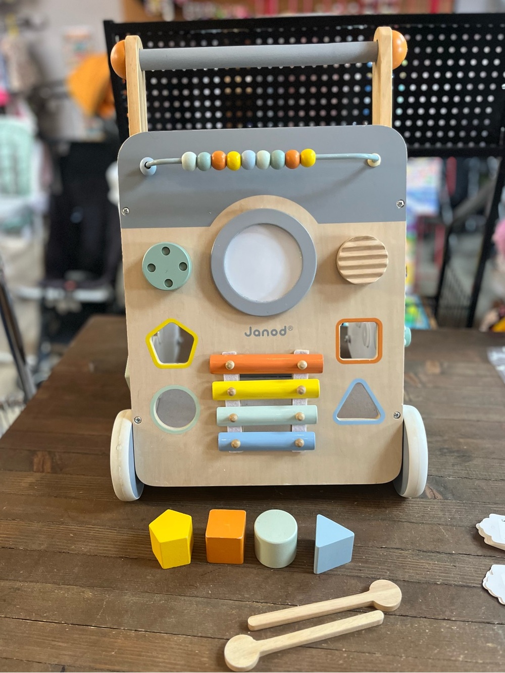 Sweet Cocoon Multi-Activity Walker wooden